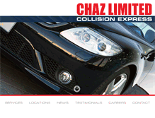 Tablet Screenshot of chazltd.com